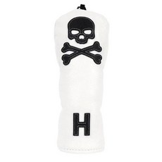 MPK 骷髏刺繡多功能桿套, 白色