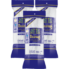 DoubleDragonBrand 綠豆冬粉, 200g, 3個