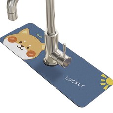 Bear 防水水槽墊 圓孔 6.35cm, 04 幸運, 1個