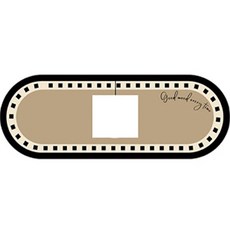 엣지 개수대 매트 사각홀 5cm, NO 01