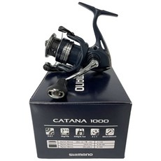 SHIMANO Katana 紡車式捲線器, 銀色 + 海軍藍, 1000FE