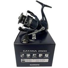 SHIMANO Katana 紡車式捲線器, 銀色 + 海軍藍, 2500FE