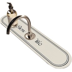 Slow Life 水槽墊 圓孔 6.35cm, 03 白色, 1個