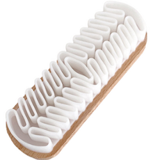 JM2 橡膠麂皮護理刷, 1個, 棕色