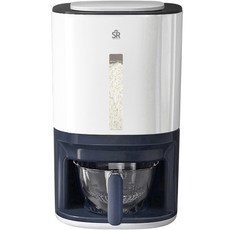 Stellaroom按壓式密封米桶, 海軍藍