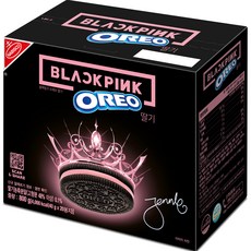 OREO 奧利奧 夾心餅乾 草莓巧克力口味 Blackpink版本 20入, 1盒, 800g