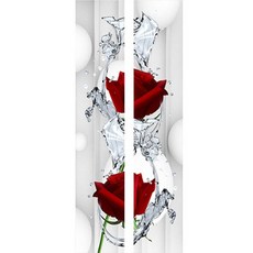 마카이오 문 인테리어 시트지 2종 세트, 10