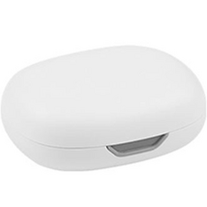 UVC 마이크로 살균 휴대용 칫솔 케이스, STB-022, 화이트