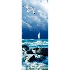 피카부 문 인테리어 시트지 2종 세트, 20