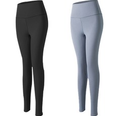 Get-kkul 女性健身瑜伽緊身褲 2件組