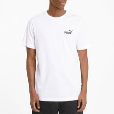 푸마 남성용 에센셜 스몰 로고 티셔츠 58904102