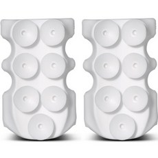 蓮蓬頭支架 C2D305, 2個, 白色