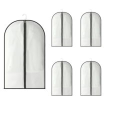 Sabiye 高級防水衣物收納罩 黑色 60 x 140 厘米, 5個, 1件