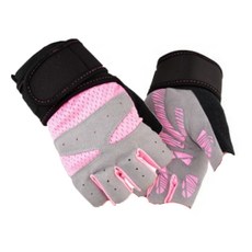 Allode Beatus 運動護腕 半指手套 雙手組 C款, 03 粉色