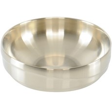 鈦製波紋雙層冷麵碗 直徑215mm, 單色, 1個