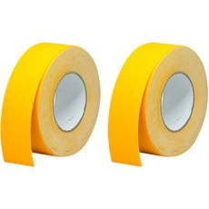 Mr Market Stairs 防滑防滑膠帶 5cm x 15m 黃色, 2個