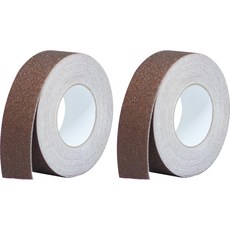 Mr Market Stairs 防滑防滑膠帶 5cm x 15m 棕色, 2個