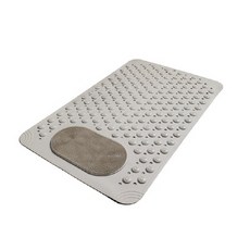 Unel 淋浴防滑足部清洗墊 S(36 x 69 cm), 米色, 1個