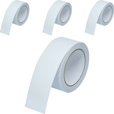 Mr Market Stairs 防滑防滑膠帶 5cm x 5m 白色, 4個