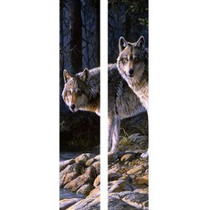 躲貓貓月亮室內裝飾貼紙 2入, 23