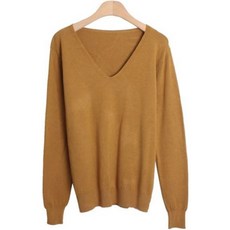 린다샵 여성용 어라이 브이넥 컬러풀 베이직 니트 cpnt4339k31