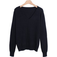 린다샵 여성용 어라이 브이넥 컬러풀 베이직 니트 cpnt4339k31