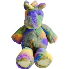 繽紛多彩安撫彩虹動物玩偶, 獨角獸, 40cm