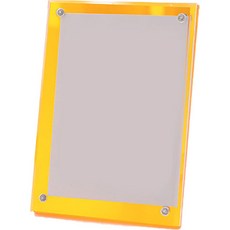 하이어리 아크릴 투명 컬러 액자, 03 옐로우, 1개