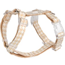 캐츠피아 고양이 마우저 사이즈 조절 하네스 H형 HH9516, 베이지, 1개