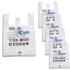 Biomaster外送塑膠袋 大 100入, 5個