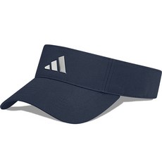 adidas 愛迪達 SMU金屬標籤遮陽帽, 海軍藍, 1個