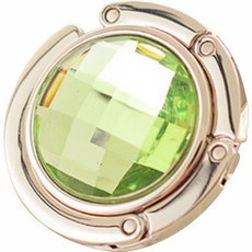 글란즈 휴대용 접이식 가방걸이 직경 4.5cm, 1개, 04 그린