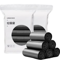 多用途垃圾袋 RK_1012 黑色 100入裝, 2個