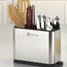 Ecobell 炊具收納盒 4 層高級, 銀色