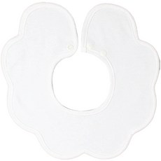 미디엄 롤링턱받이, 9 무지 아이보리, 1매, 1개