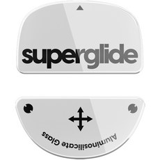 Vaxee XE 專用 Superglide 玻璃鼠腳 白色, 1個