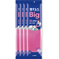 Oren 男士連帽衫橡膠手套, 粉色, 4包, 加大號(XXL)