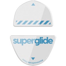 로지텍 G303 슈라우드 에디션 전용 슈퍼글라이드 글라스 피트 화이트, 1개