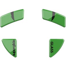 pulsar Razer Viper Ultimate 專用 Superglide 玻璃鼠貼 綠色, 1個