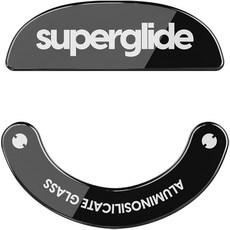 pulsar X2 無線滑鼠專用 Superglide 玻璃鼠腳 黑色, 1個