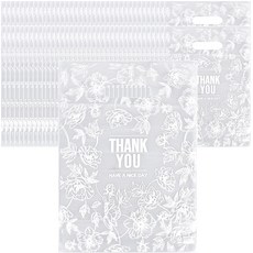 The Pack Company 感謝花園 PE 透明塑膠袋, 1個, 100個