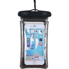 부라덜스 핸드폰 다용도 방수 케이스, 블랙, 1개