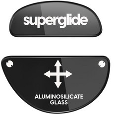 ZOWIE EC系列專用 Superglide 玻璃鼠貼 黑色, 1個