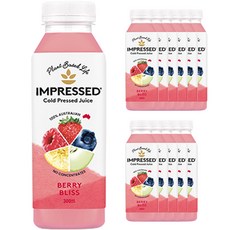 莓果冷壓果汁, 300ml, 12瓶