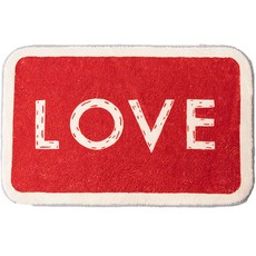HIERY LOVE 地墊, 03 紅色