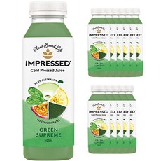 綠色冷壓果汁, 300ml, 12瓶