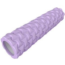 빼다 예쁜 파스텔톤 EVA 폼롤러, 퍼플