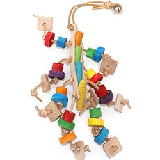 리프패럿 레인보우 칩 장난감 00048, 혼합색상, 1개