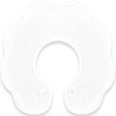 베이키즈 롤링 턱받이, 22무지아이보리, 1매, 1개