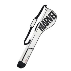 Volvik 漫威大Logo Club Case高爾夫球半球包, 白色